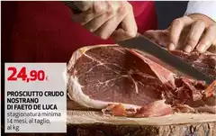 De luca - Prosciutto Crudo Nostrano Di Faeto De Luca
