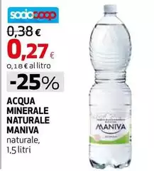 Maniva - Acqua Minerale Naturale