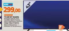 Hisense - Tv Led 55" 55A69Q Hisense - Tv Led 55" 55A69Q