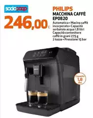Philips - Macchina Caffè EP0820 Philips - Macchina Caffè EP0820