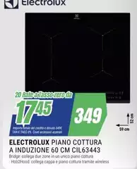 Electrolux - Piano Cottura A Induzione 60 Cm Cil 63443 Electrolux - Piano Cottura A Induzione 60 Cm Cil 63443