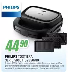 Philips - Tostiera Serie 5000 Hd2350/80