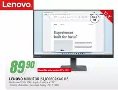 Lenovo - Monitor Lenovo - Monitor