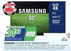 Samsung - Tv Qled 4k 55" QE55Q7F5AUXZT Samsung - Tv Qled 4k 55" QE55Q7F5AUXZT