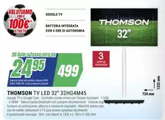 Thomson - Tv Led 32" 32HG4M45