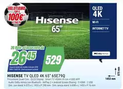 Hisense - Tv Qled 4k 65e79q Hisense - Tv Qled 4k 65e79q