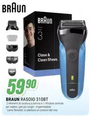 Braun - Rasoio 310bt