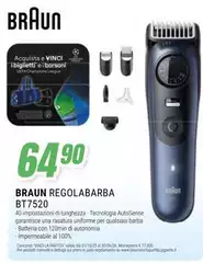 Braun - Regolabarba Bt7520