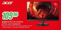 Acer - Monitor Gaming Nitro Vg27rogbmipix Acer - Monitor Gaming Nitro Vg27rogbmipix