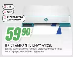 HP - Stampante Envy 6122e