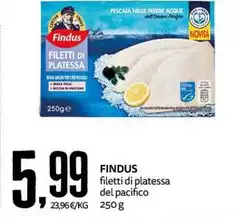 Findus - Filetti Di Platessa Del Pacifico Findus - Filetti Di Platessa Del Pacifico