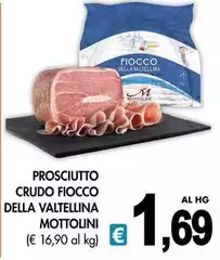 Fiocco - Prosciutto Crudo Della Valtellina Fiocco - Prosciutto Crudo Della Valtellina
