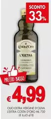 Costa D'Oro - Olio Extra Vergine D'Oliva L'extra