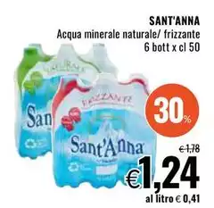 Sant'anna - Acqua Minerale Naturale/Frizzante Sant'anna - Acqua Minerale Naturale/Frizzante