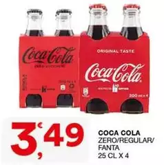 Coca Cola - Zero/regular/ Fanta Coca Cola - Zero/regular/ Fanta