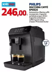 Philips - Macchina Caffè Epa820 Philips - Macchina Caffè Epa820