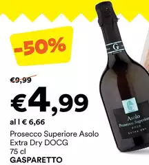 Asolo - Prosecco Superiore  Extra Dry DOCG