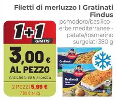 Findus - Filetti Di Merluzzo I Gratinati