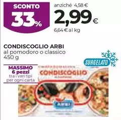 Arbi - Condiscoglio Arbi - Condiscoglio