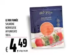 Le roi fumèe - Salmone Norvegese Affumicato