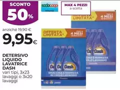 Dash - Detersivo Liquido Lavatrice Dash - Detersivo Liquido Lavatrice