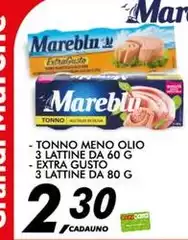 Mareblu - Tonno Meno Olio 3 Lattine