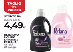 Perlana - Detersivo Liquido Lavatrice Perlana - Detersivo Liquido Lavatrice