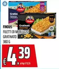 Findus - Filetti Di Merluzzo Gratinato