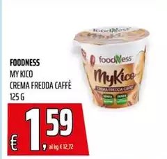 Foodness - My Kico Crema Fredda Caffè Foodness - My Kico Crema Fredda Caffè