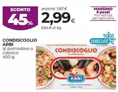 Arbi - Condiscoglio Arbi - Condiscoglio