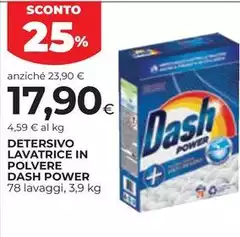 Dash - Detersivo Lavatrice In Polvere Power Dash - Detersivo Lavatrice In Polvere Power