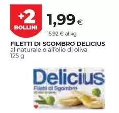Delicius - Filetti Di Sgombro Delicius - Filetti Di Sgombro