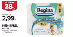 Regina - Carta Igienica Cartacamomilla Regina - Carta Igienica Cartacamomilla