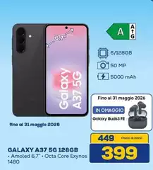 Samsung - Galaxy A37 5G 128GB Samsung - Galaxy A37 5G 128GB