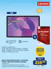 Lenovo - Idea Tab Z4FMO1125E + Mcafee Total Protectionicoon 630 Lenovo - Idea Tab Z4FMO1125E + Mcafee Total Protectionicoon 630