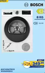 Bosch - Asciugatrice WWQ6233DIII Bosch - Asciugatrice WWQ6233DIII