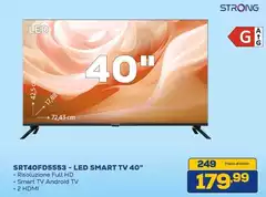 Strong - SRT40FD5553 - LED SMART TV 40" Strong - SRT40FD5553 - LED SMART TV 40"