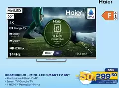 Haier - H65m90eux - Mini-led Smart Tv 65" Haier - H65m90eux - Mini-led Smart Tv 65"