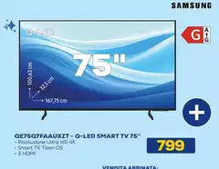 Samsung - Q-led Smart Tv 75" Samsung - Q-led Smart Tv 75"