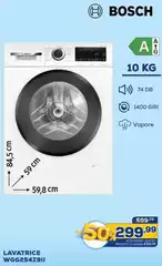 Bosch - Lavatrice WWG2582Z8II Bosch - Lavatrice WWG2582Z8II