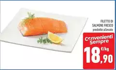 Filetto Di Salmone Fresco