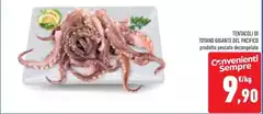 Tentacoli Di Totano Gigante Del Pacifico