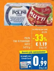 Mutti - Polpa Fine Di Pomodoro Mutti - Polpa Fine Di Pomodoro