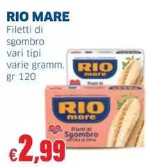 Rio Mare - Filetti Di Sgombro