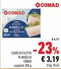 Conad - Cuori Di Filetto Di Nasello