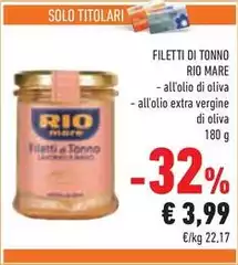 Rio Mare - Filetti Di Tonno
