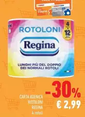 Regina - Carta Igienica Rotoloni Regina - Carta Igienica Rotoloni