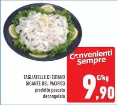 Tagliatelle Di Totano Gigante Del Pacifico