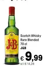 J&b - Scotch Whisky Rare Blended J&b - Scotch Whisky Rare Blended