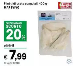 Marevivo - Filetti Di Orata Congelati Marevivo - Filetti Di Orata Congelati